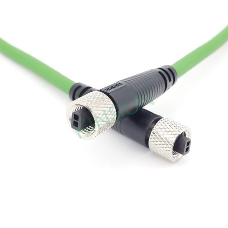 Wtyczka IP68 M8 SPE typu formowania kabla